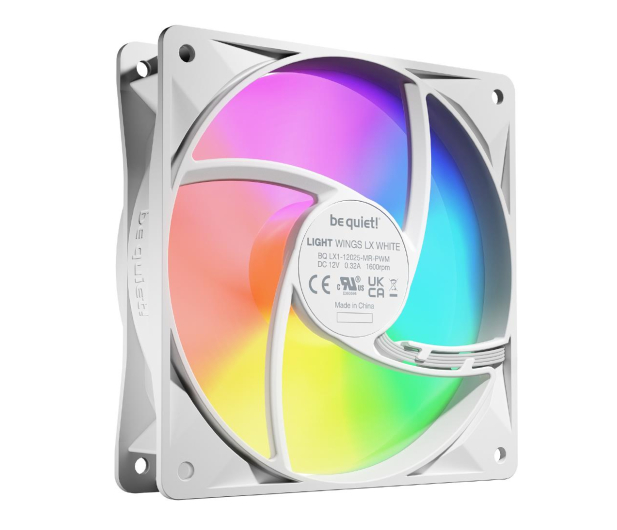 BE QUIET! Light Wings LX 120mm PWM White Triple Pack 3x120mm - 1287585 - zdjęcie 2
